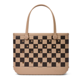Original Bogg Bag - Checkered Camel/ Hot Cocoa