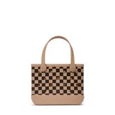 Bitty Bogg Bag - Checkered Camel/ Hot Cocoa