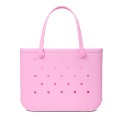 Original Bogg Bag - Cut Out Heart Pink Taffy