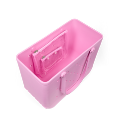 Original Bogg Bag - Cut Out Heart Pink Taffy