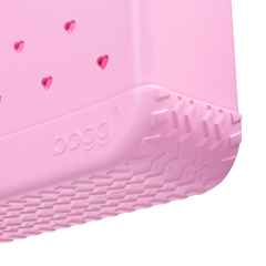 Baby Bogg Bag - Cut Out Heart Pink Taffy