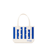 Bitty Bogg Bag - Mykonos Blue Stripe