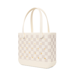 Baby Bogg Bag - Checkered Coconut/Mushroom