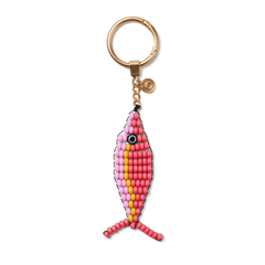 Bogg'd & Charmed - Beaded Fish Coral/Pink Taffy