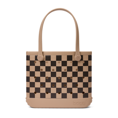 Baby Bogg Bag - Checkered Camel/ Hot Cocoa