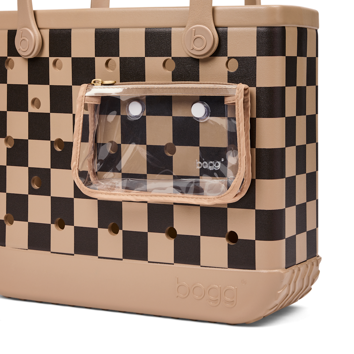 Baby Bogg Bag - Checkered Camel/ Hot Cocoa