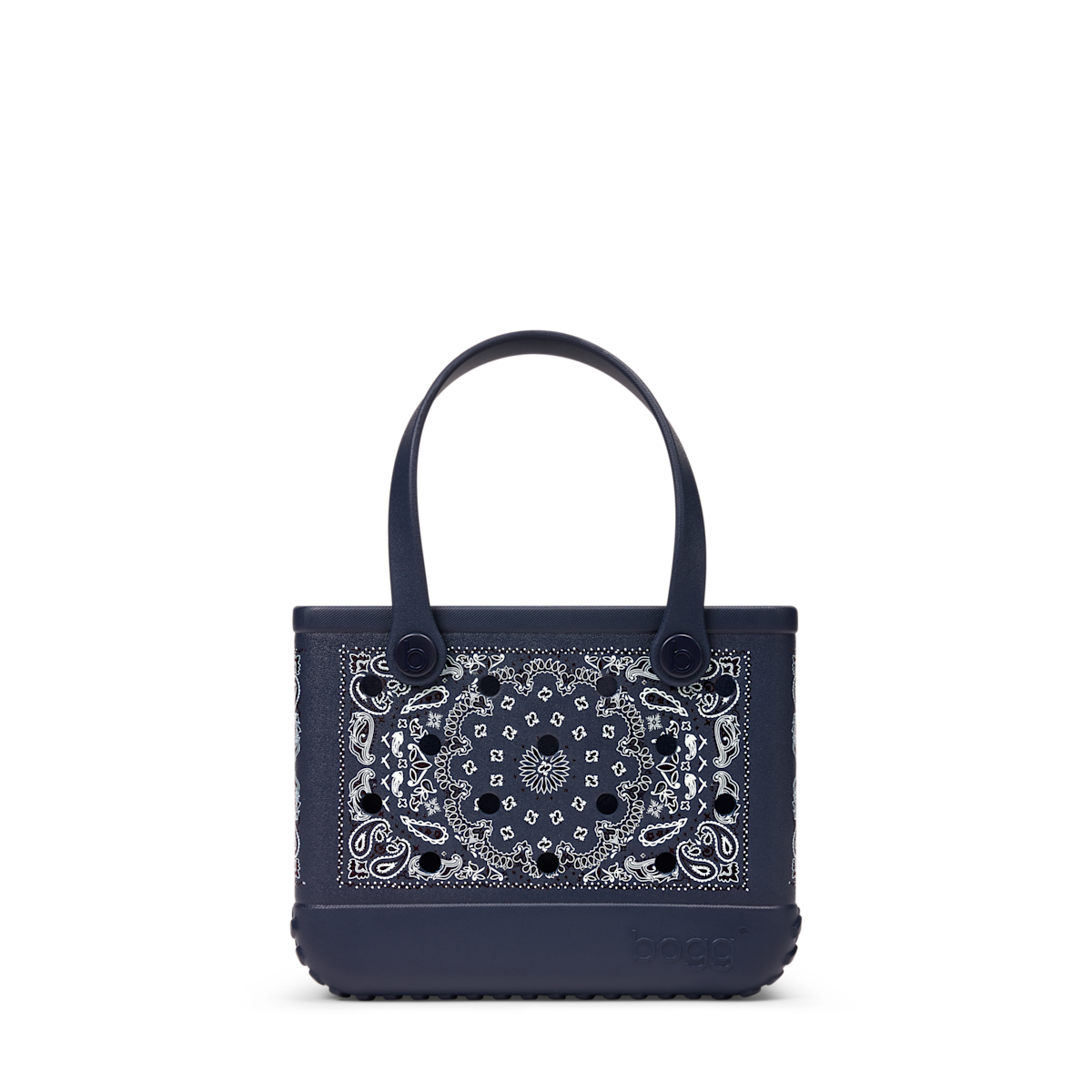 Bitty Bogg Bag - Bandana Navy Me Crazy