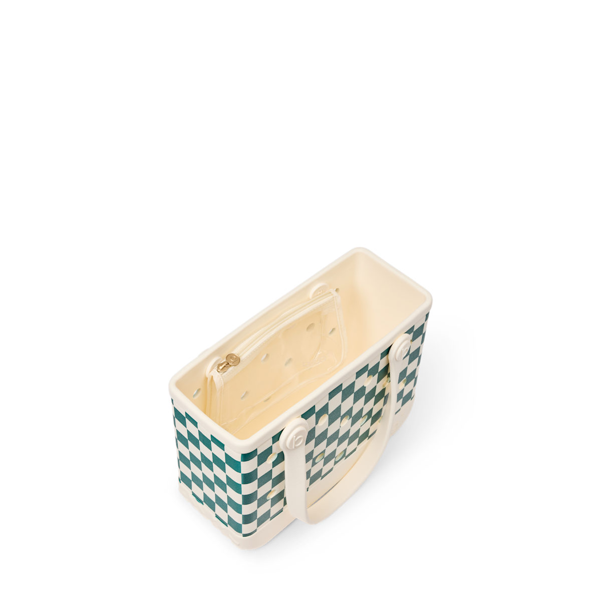 Bitty Bogg Bag - Checkered Coconut/ In The Forest
