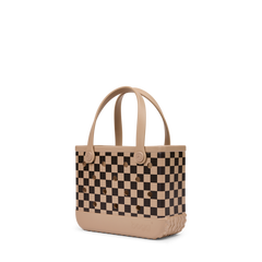 Bitty Bogg Bag - Checkered Camel/ Hot Cocoa