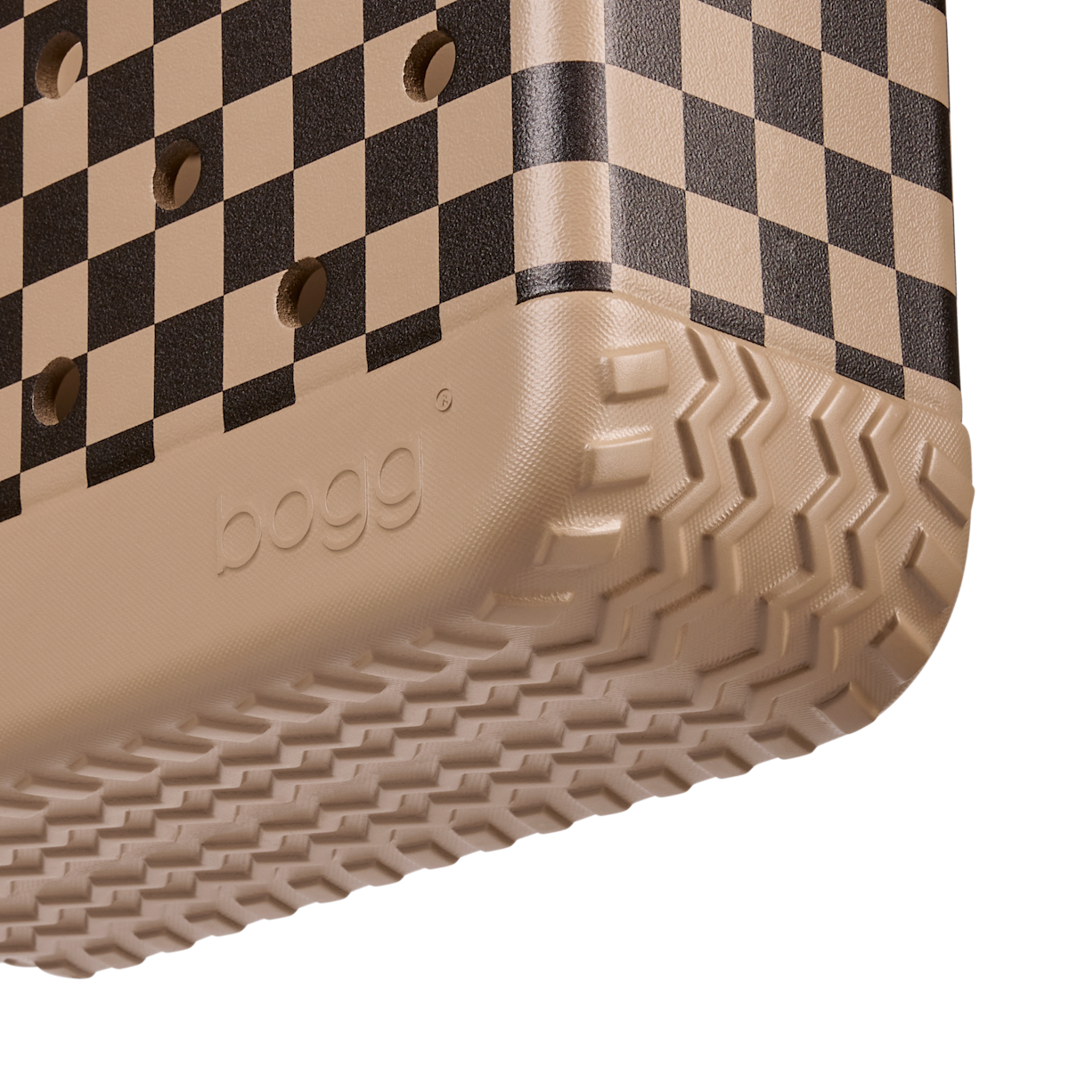 Bitty Bogg Bag - Checkered Camel/ Hot Cocoa
