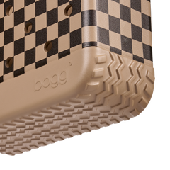 Bitty Bogg Bag - Checkered Camel/ Hot Cocoa