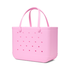 Original Bogg Bag - Cut Out Heart Pink Taffy