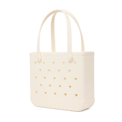Baby Bogg Bag - Cut Out Heart Coconut