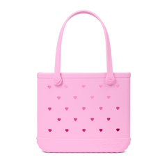 Baby Bogg Bag - Cut Out Heart Pink Taffy