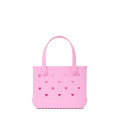 Bitty Bogg Bag - Cut Out Heart Pink Taffy