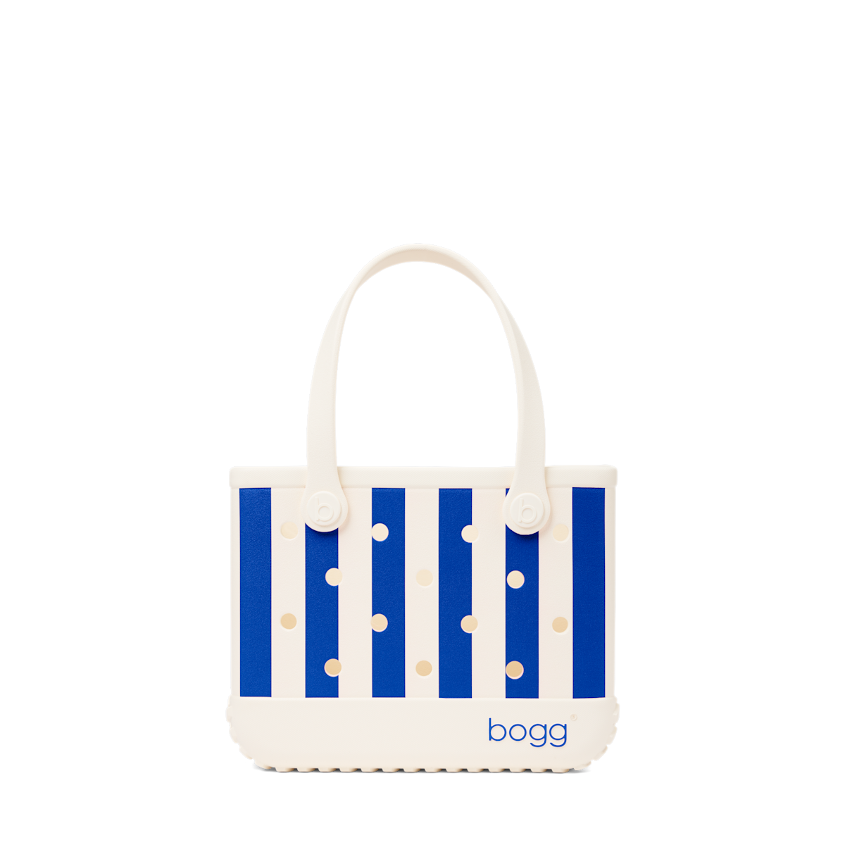 Bitty Bogg Bag - Mykonos Blue Stripe