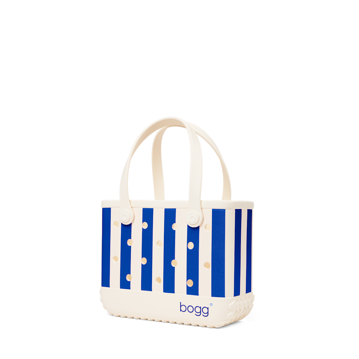 Bitty Bogg Bag - Mykonos Blue Stripe
