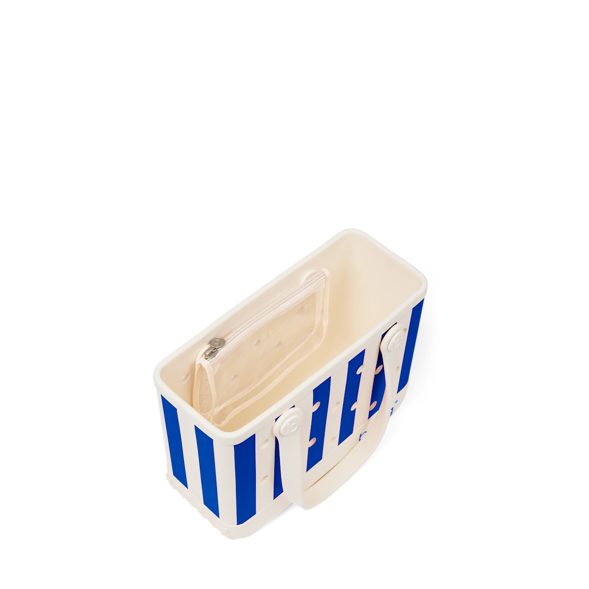 Bitty Bogg Bag - Mykonos Blue Stripe