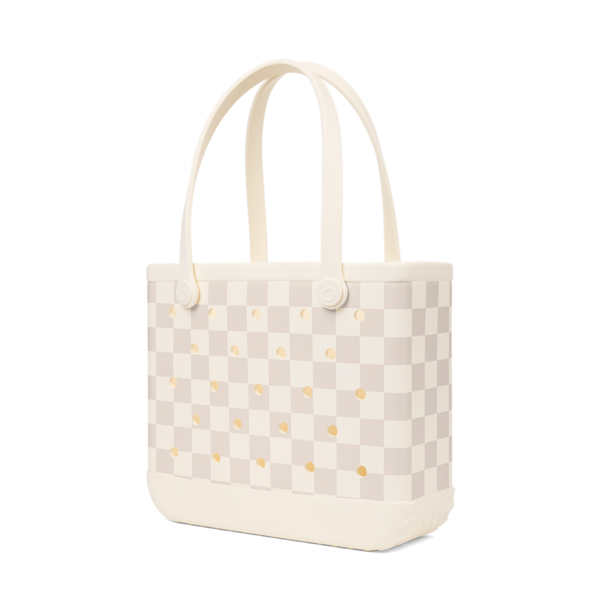 Baby Bogg Bag - Checkered Coconut/Mushroom