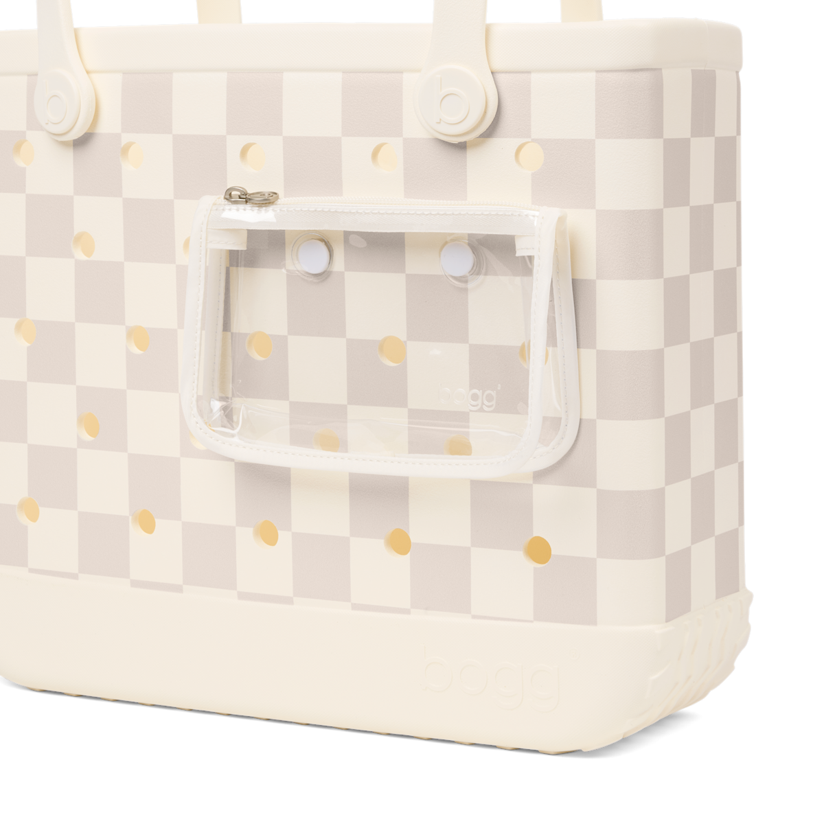 Baby Bogg Bag - Checkered Coconut/Mushroom