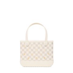 Bitty Bogg Bag - Checkered Coconut/Mushroom