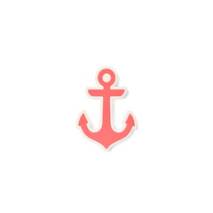 Bogg Bit  - Capri Coral Anchor