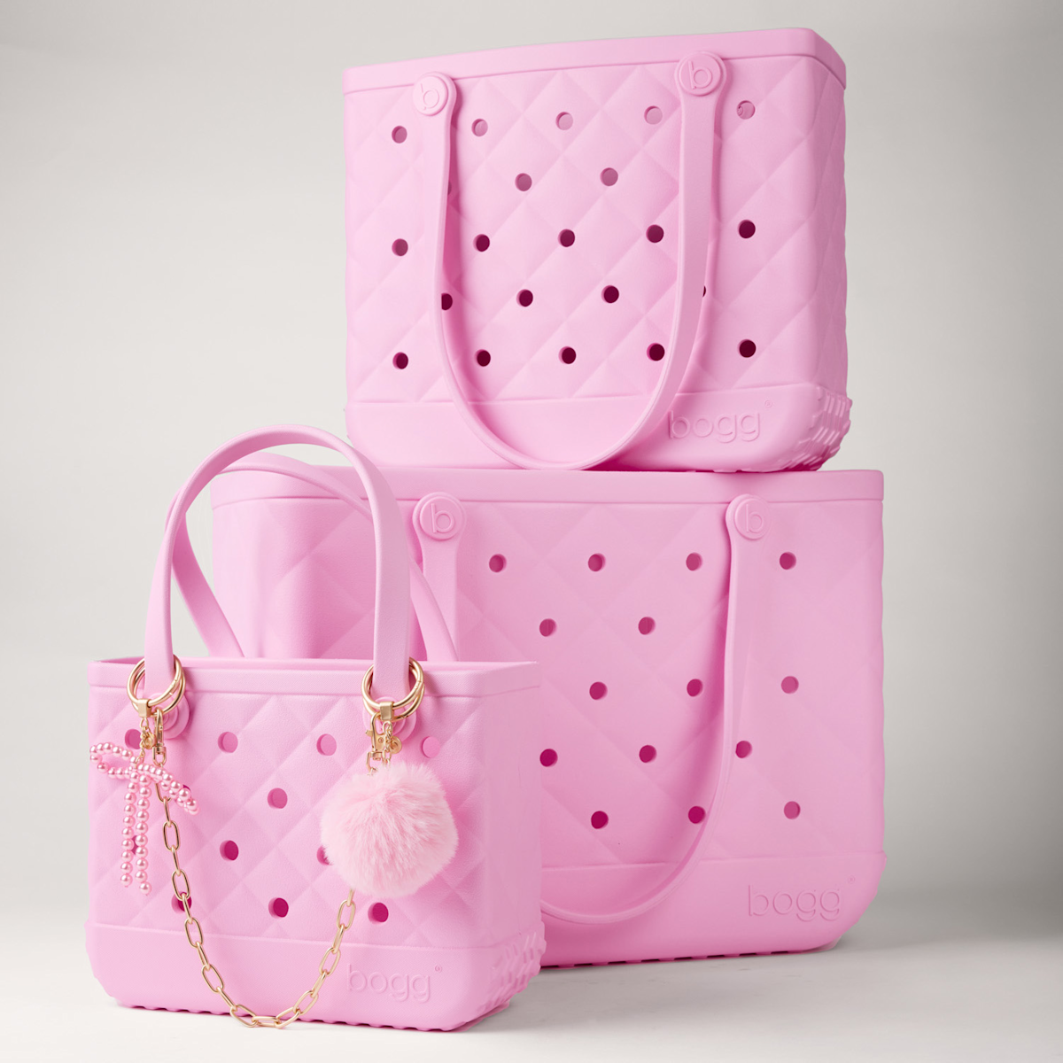 Bogg'd & Charmed  - Pink Pearl Bow
