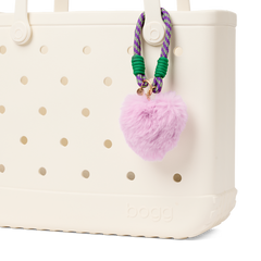 Bogg'd & Charmed  - Purple Heart Pouf