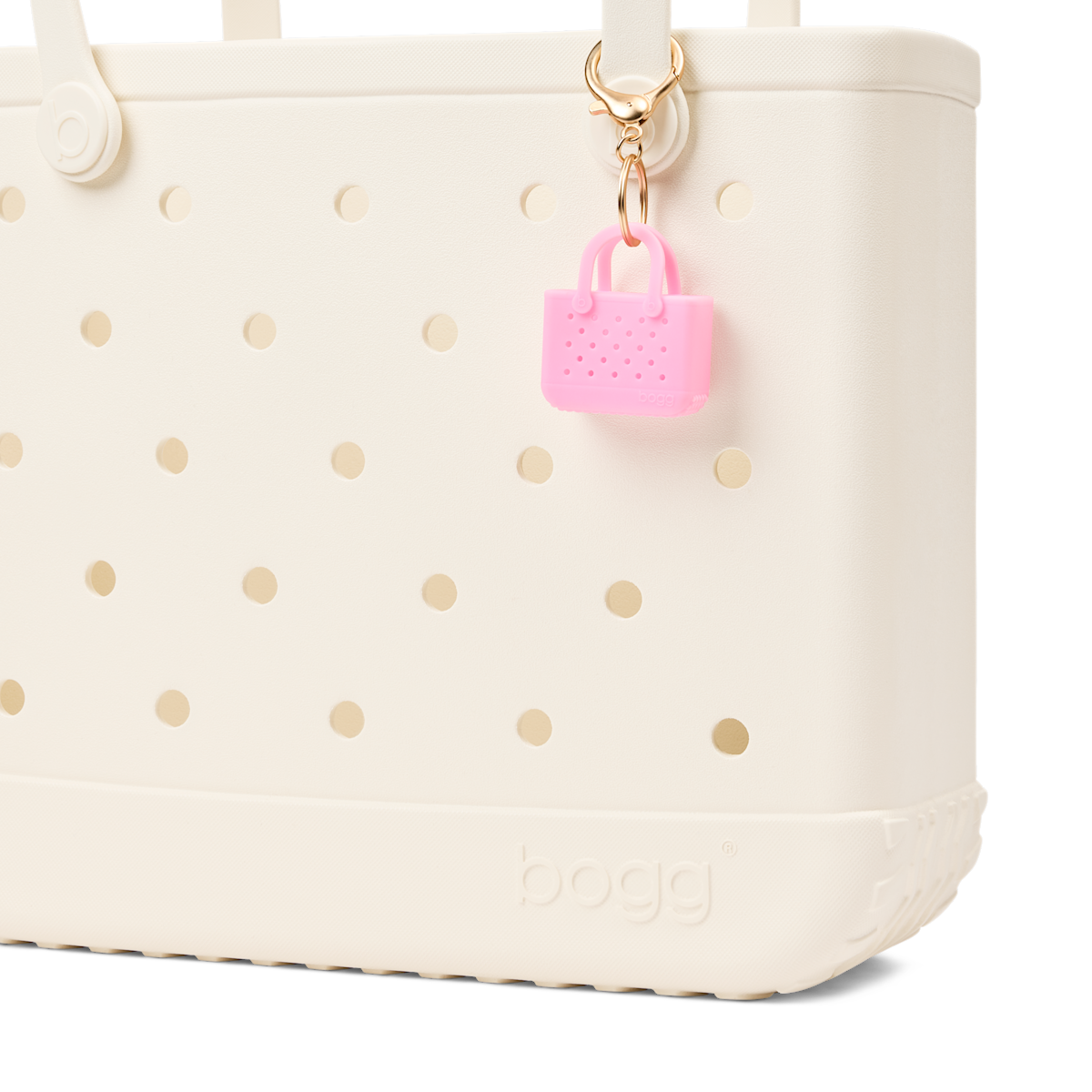 Tiny Tote Keychain - Pink Taffy