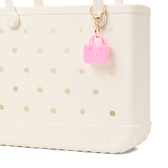 Tiny Tote Keychain - Pink Taffy