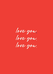 Love You Greeting Card