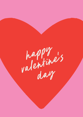 Happy Valentine's Day Greeting Card