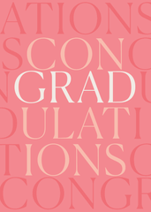 Graduation Congratulations Greeting Card